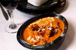 Butter Chicken at Asees Indian Restaurant In Wollongong
